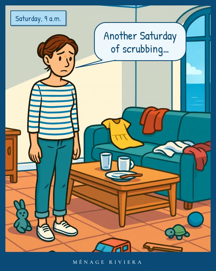 Comic strip, panel 1