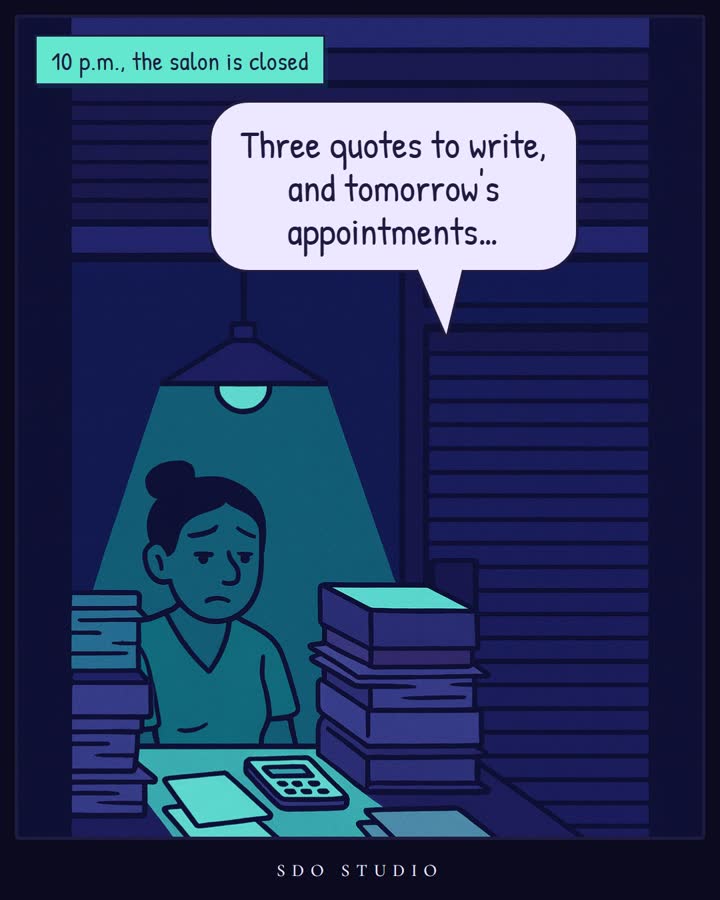 Comic strip for SDO Studio